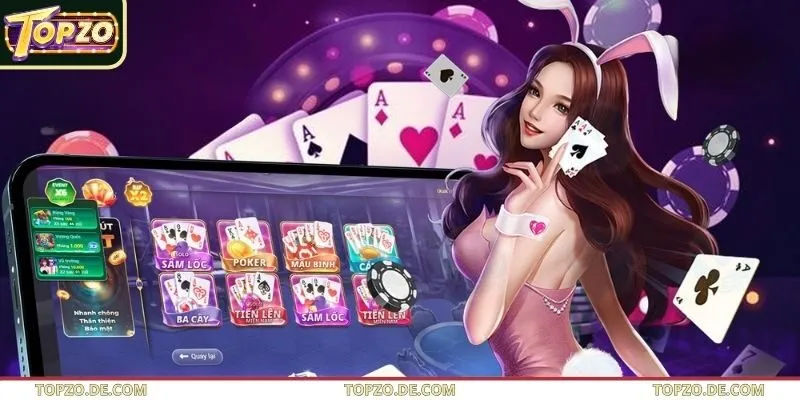 Tải app Topzo để chơi game không giật lag